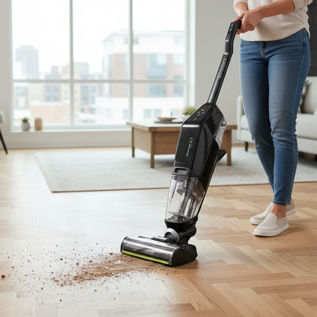 جارو شارژی سه کاره بیسل مدل Crosswave Cordless X7 Pet 2832E