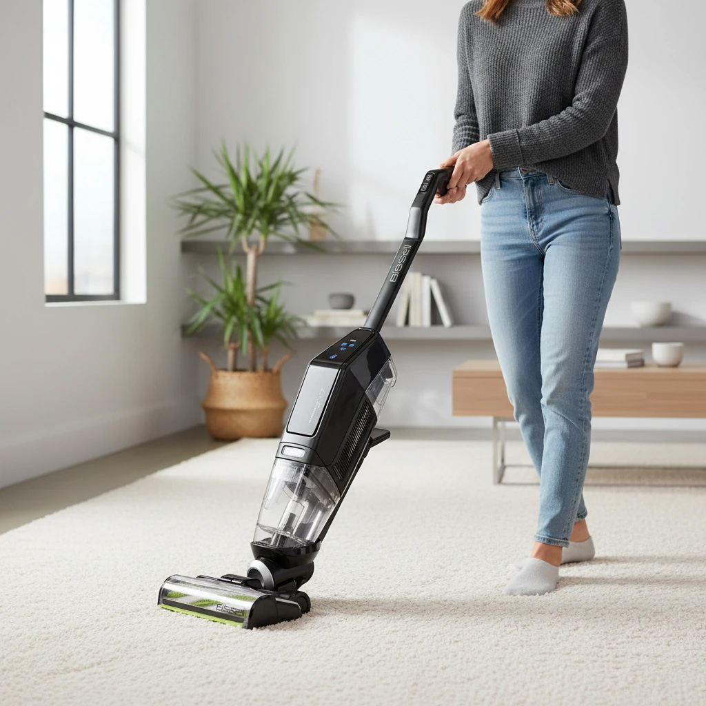 جارو شارژی سه کاره بیسل مدل Crosswave Cordless X7 Pet 2832E