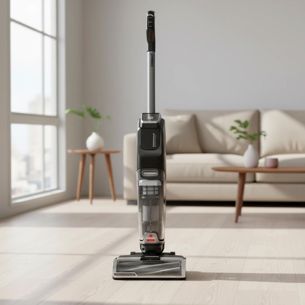 جارو شارژی و زمین شوی بیسل مدل Crosswave Omniforce Edge 4000E